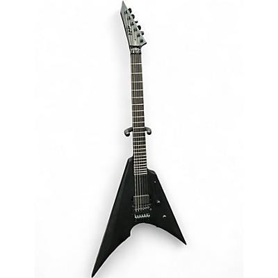 Used ESP LTD Black Metal Satin Black Solid Body Electric Guitar