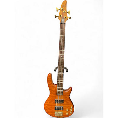 Used ESP LTD C-304 Brown Electric Bass Guitar