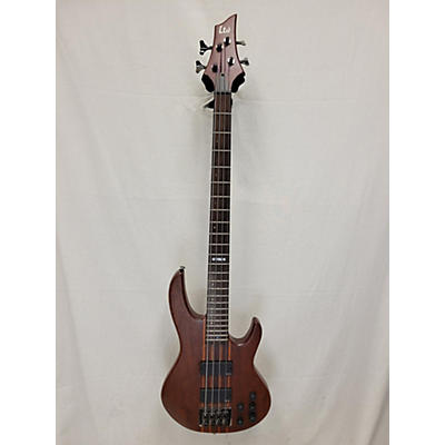 ESP Used ESP LTD D4 Natural Electric Bass Guitar