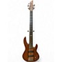 Used ESP LTD D5 5 String Natural Satin Electric Bass Guitar Natural Satin