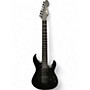 Used ESP LTD DELUXE 1007 HT BLACK Solid Body Electric Guitar BLACK