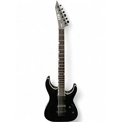Used ESP LTD DELUXE MH1000B Black Baritone Guitars