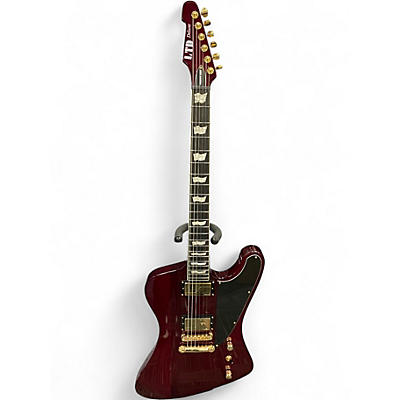 Used ESP LTD DELUXE PHOENIX 1000 TRANSPARENT CHERRY Solid Body Electric Guitar