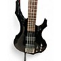 Used ESP LTD DF404 Black Electric Bass Guitar Black