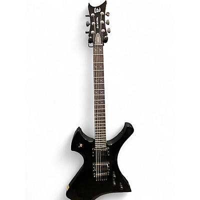 Used ESP LTD Dave Mustaine Axxiom Black Solid Body Electric Guitar