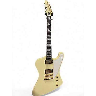 Used ESP LTD Deluxe Phoenix 1000 Cream Solid Body Electric Guitar
