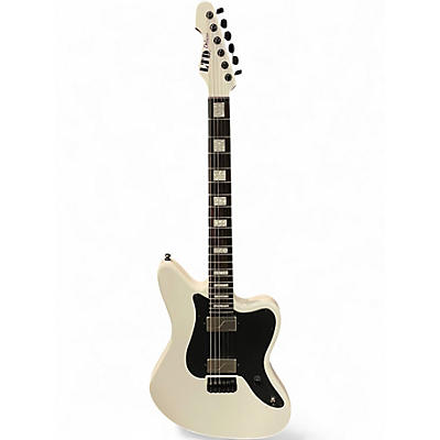 Used ESP LTD Deluxe XJ-2 Snow White Solid Body Electric Guitar