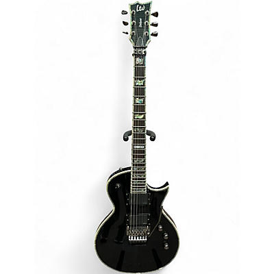 Used ESP LTD EC-1000 Deluxe Black Solid Body Electric Guitar