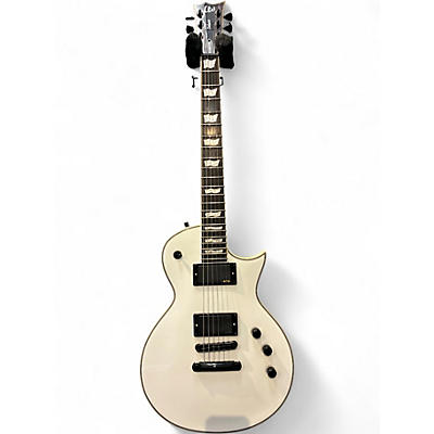 Used ESP LTD EC-1001T CTM Snow White Solid Body Electric Guitar