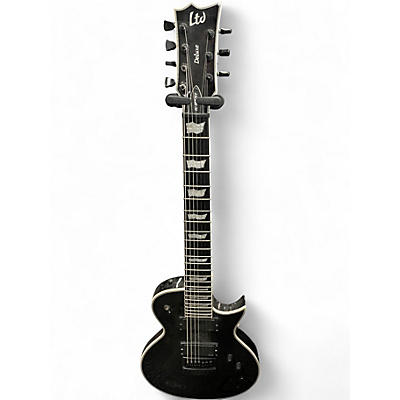 Used ESP LTD EC-1007ET Black Solid Body Electric Guitar