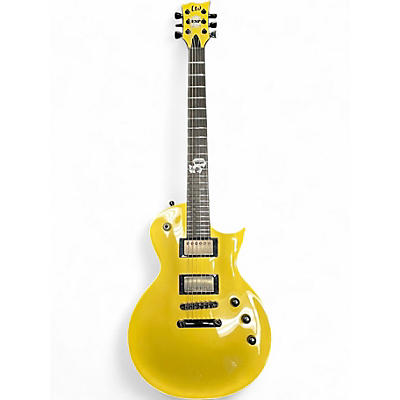 Used ESP LTD EC-2025 Metallic Gold Solid Body Electric Guitar
