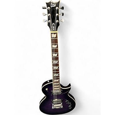 Used ESP LTD EC-256 Purple Solid Body Electric Guitar