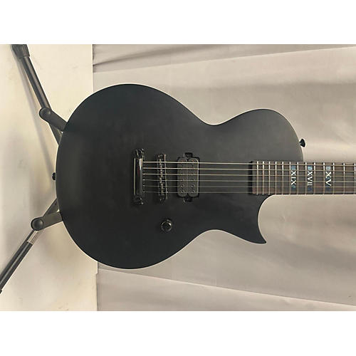 ESP Used ESP LTD EC BLACK METAL Black Solid Body Electric Guitar Black