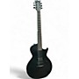 Used ESP LTD EC Black Metal Satin Black Solid Body Electric Guitar Satin Black