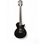 Used ESP LTD EC-Black Metal Satin Black Solid Body Electric Guitar Satin Black