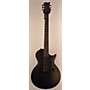 Used ESP Used ESP LTD EC-FR Black Metal Satin Black Solid Body Electric Guitar Satin Black