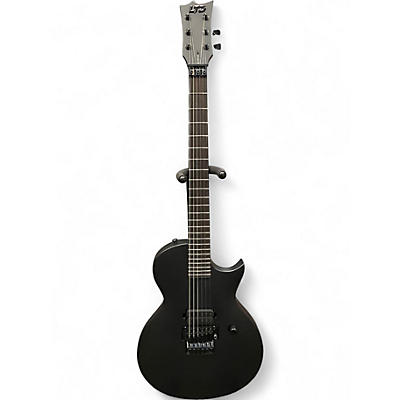 Used ESP LTD EC-FR Black Metal Satin Black Solid Body Electric Guitar