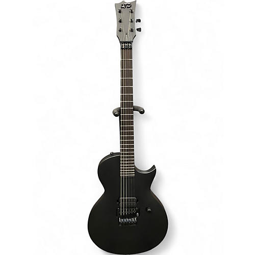Used ESP LTD EC-FR Black Metal Satin Black Solid Body Electric Guitar Satin Black