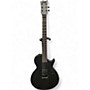 Used ESP LTD EC-FR Black Metal Satin Black Solid Body Electric Guitar Satin Black