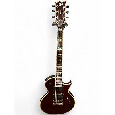 Used ESP LTD EC1000 Black Cherry Solid Body Electric Guitar