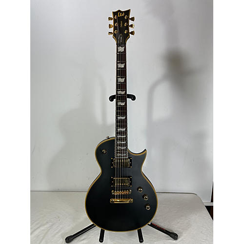 ESP Used ESP LTD EC1000 Black Solid Body Electric Guitar Black