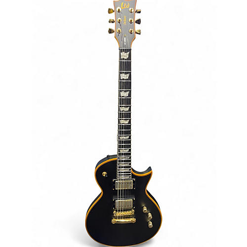 Used ESP LTD EC1000 Black Solid Body Electric Guitar Black