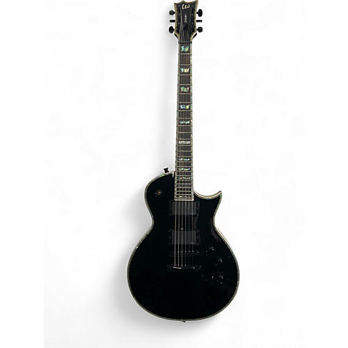 Used ESP LTD EC1000 Black Solid Body Electric Guitar Black