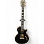 Used ESP LTD EC1000 Black and Gold Solid Body Electric Guitar Black and Gold