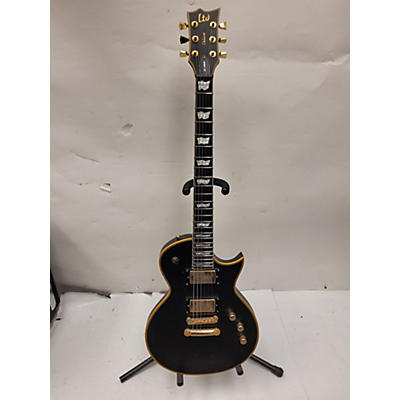 ESP Used ESP LTD EC1000 Deluxe Black Solid Body Electric Guitar