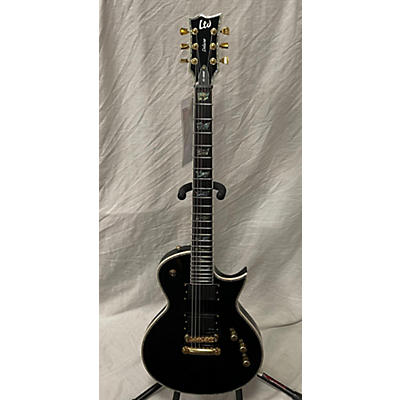 ESP Used ESP LTD EC1000 Deluxe Black Solid Body Electric Guitar