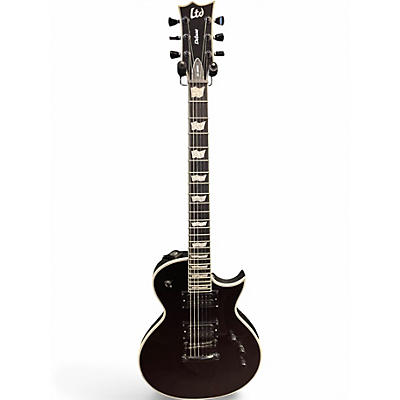 Used ESP LTD EC1000 Deluxe Black Solid Body Electric Guitar