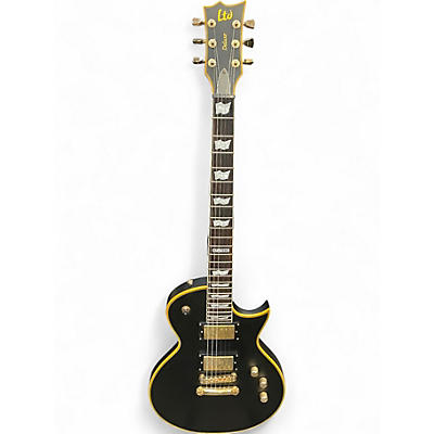 Used ESP LTD EC1000 Deluxe Black Solid Body Electric Guitar