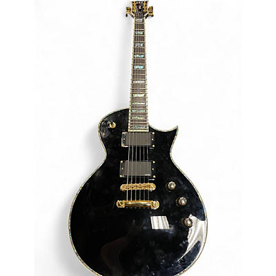 Used ESP LTD EC1000 Deluxe Black Solid Body Electric Guitar