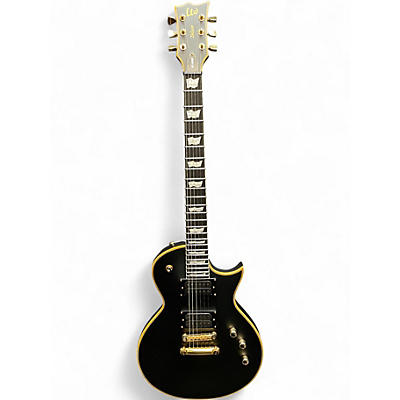 Used ESP LTD EC1000 Deluxe Black Solid Body Electric Guitar