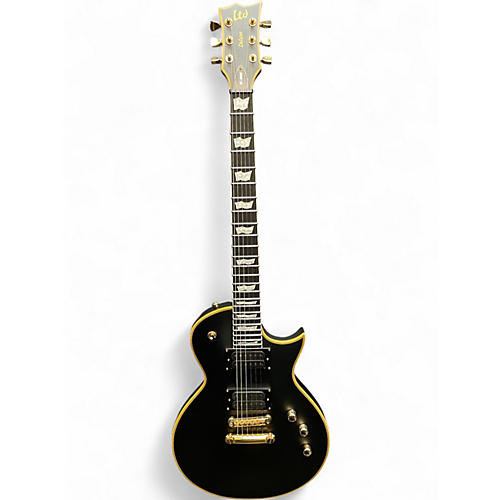 Used ESP LTD EC1000 Deluxe Black Solid Body Electric Guitar Black