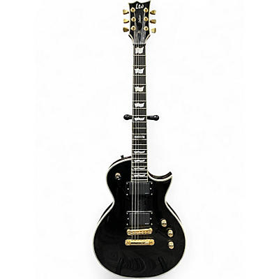 Used ESP LTD EC1000 Deluxe Black Solid Body Electric Guitar