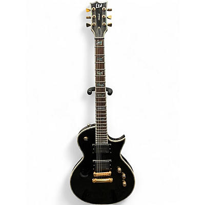 Used ESP LTD EC1000 Deluxe Black Solid Body Electric Guitar