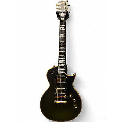 Used ESP LTD EC1000 Deluxe Black Solid Body Electric Guitar