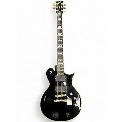 Used ESP LTD EC1000 Deluxe Black Solid Body Electric Guitar