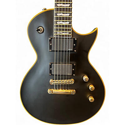 Used ESP LTD EC1000 Deluxe Black Solid Body Electric Guitar