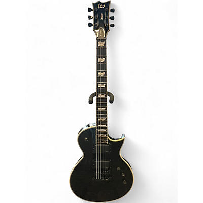 Used ESP LTD EC1000 Deluxe Black Solid Body Electric Guitar