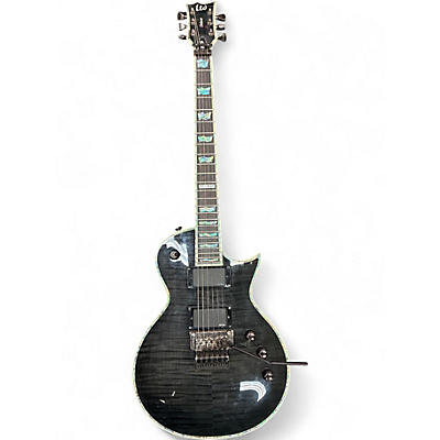 Used ESP LTD EC1000 Deluxe Black Solid Body Electric Guitar