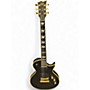 Used ESP LTD EC1000 Deluxe Black Solid Body Electric Guitar Black