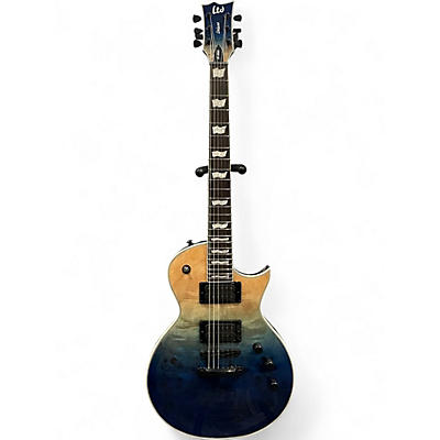 Used ESP LTD EC1000 Deluxe Blue Fade Solid Body Electric Guitar