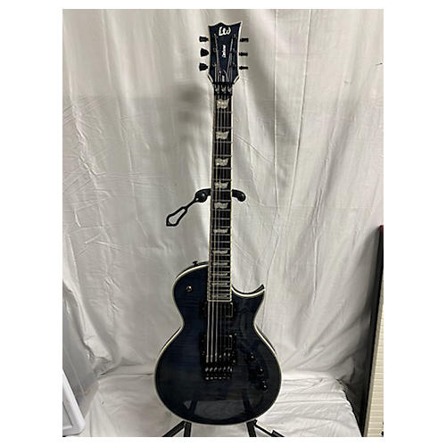 ESP Used ESP LTD EC1000 Deluxe Charcoal Burst Solid Body Electric Guitar Charcoal Burst