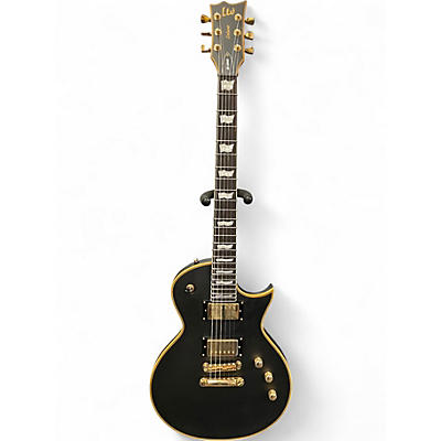 Used ESP LTD EC1000 Deluxe Duncan Vintage Black Solid Body Electric Guitar