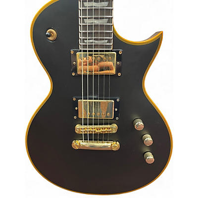 Used ESP LTD EC1000 Deluxe FLAT BLACK Solid Body Electric Guitar