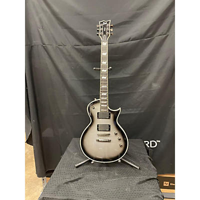 ESP Used ESP LTD EC1000 Deluxe Grey Solid Body Electric Guitar