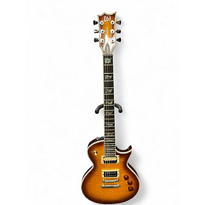 Used ESP LTD EC1000 Deluxe Iced Tea Solid Body Electric Guitar