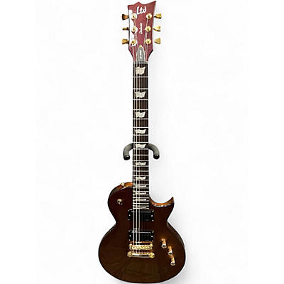 Used ESP LTD EC1000 Deluxe Purple Solid Body Electric Guitar